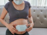 Enceinte avec la COVID-19