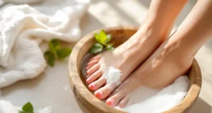 Bain au bicarbonate : le secret pour soulager vos pieds fatigués