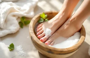 Bain au bicarbonate : le secret pour soulager vos pieds fatigués