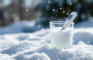 Peut-on manger de la neige sans danger ? L’avis choc d’une urgentiste