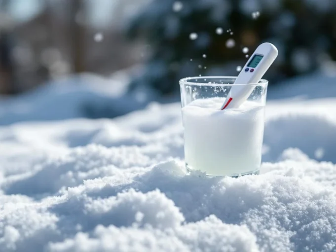 Peut-on manger de la neige sans danger ? L’avis choc d’une urgentiste