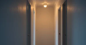 La lumière du couloir peut ruiner votre sommeil sans que vous le sachiez