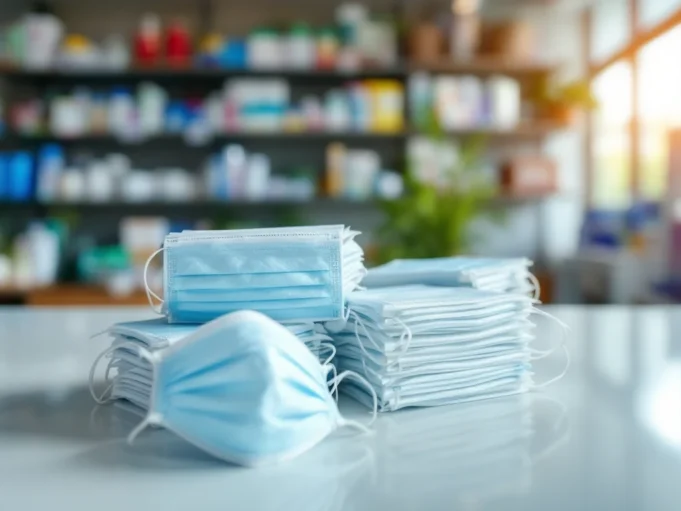 5 millions de masques FFP2 livrés en pharmacie pour lutter contre la pollution