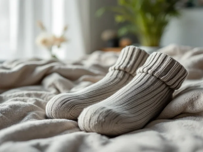 Dormez plus vite : le secret inattendu des chaussettes pour mieux dormir